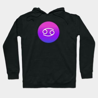 Gradient Zodiac Cancer Hoodie